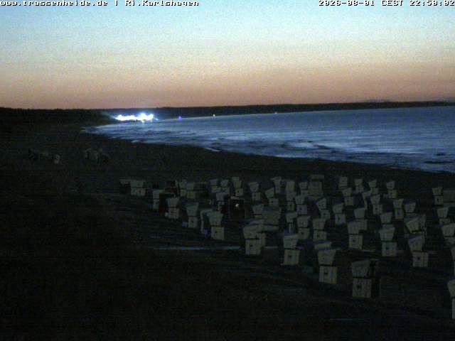 Archived image Webcam Beach of Usedom, near Trassenheide and Karlshagen