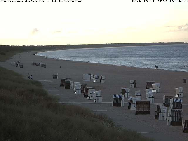 Archiv Foto Webcam Usedom: Strand von Karlshagen und Trassenheide