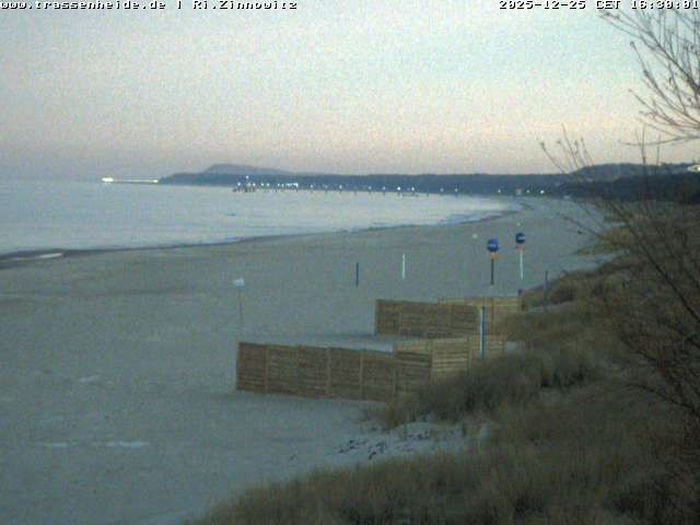 Archiv Foto Webcam Usedom: Zinnowitz/Trassenheide Ostseestrand