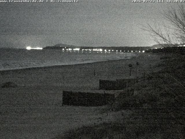 Archiv Foto Webcam Usedom: Zinnowitz/Trassenheide Ostseestrand