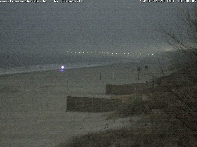 Archiv Foto Webcam Usedom: Zinnowitz/Trassenheide Ostseestrand