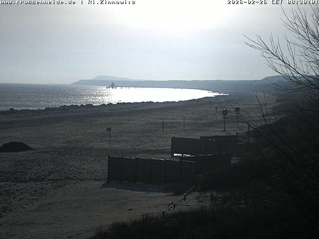 Archived image Webcam Beach of Zinnowitz/Trassenheide at the Baltic Sea