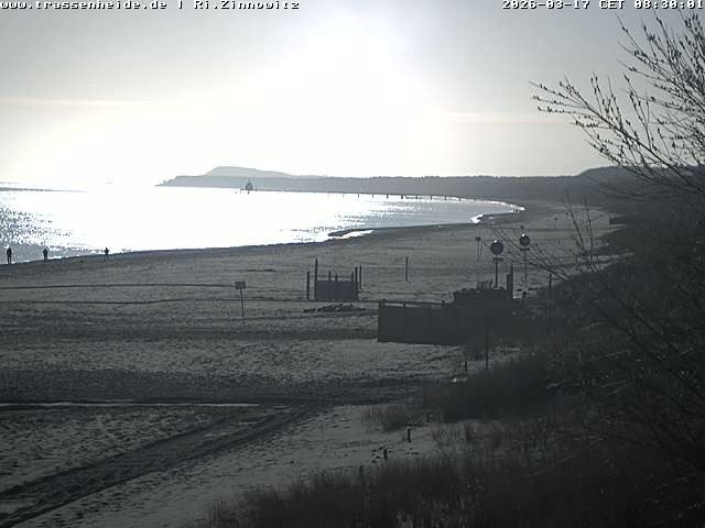 Archiv Foto Webcam Usedom: Zinnowitz/Trassenheide Ostseestrand