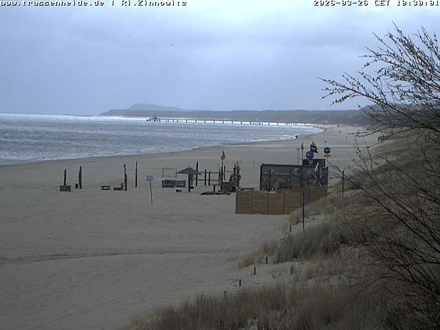 Archiv Foto Webcam Usedom: Zinnowitz/Trassenheide Ostseestrand