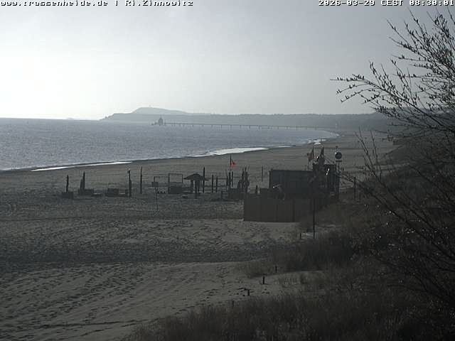 Archiv Foto Webcam Usedom: Zinnowitz/Trassenheide Ostseestrand