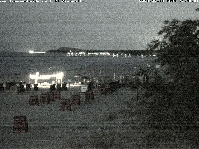 Archiv Foto Webcam Usedom: Zinnowitz/Trassenheide Ostseestrand