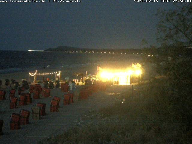 Archived image Webcam Beach of Zinnowitz/Trassenheide at the Baltic Sea
