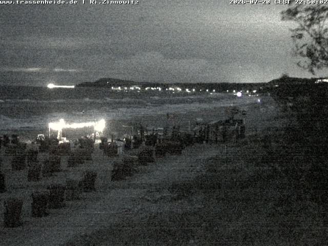 Archiv Foto Webcam Usedom: Zinnowitz/Trassenheide Ostseestrand