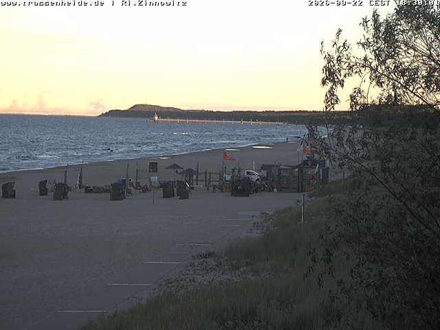 Archiv Foto Webcam Usedom: Zinnowitz/Trassenheide Ostseestrand