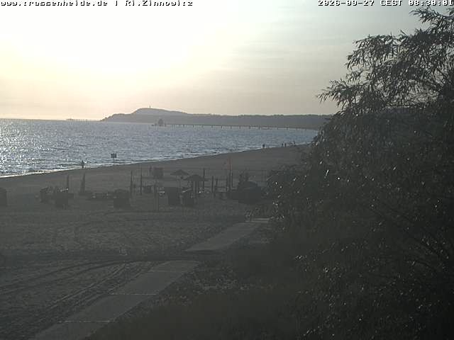 Archiv Foto Webcam Usedom: Zinnowitz/Trassenheide Ostseestrand
