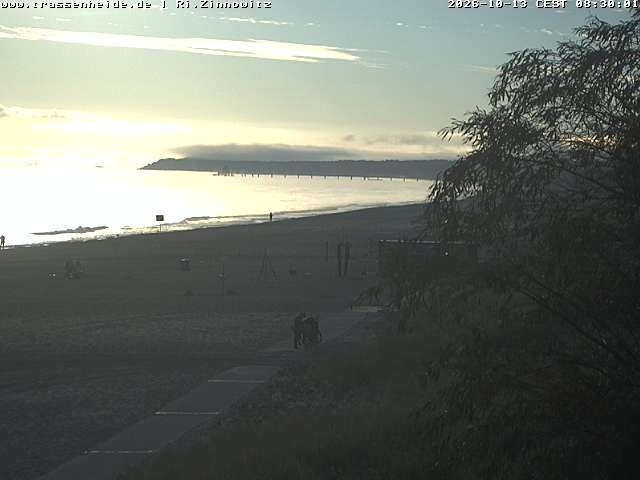 Archived image Webcam Beach of Zinnowitz/Trassenheide at the Baltic Sea