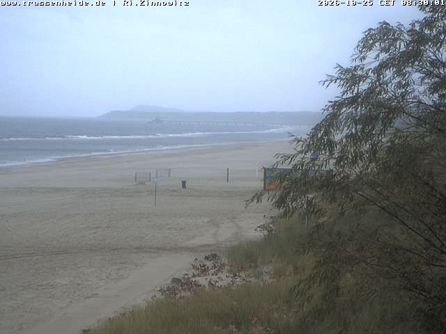Archiv Foto Webcam Usedom: Zinnowitz/Trassenheide Ostseestrand