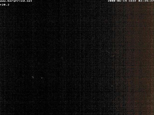 Archiv Foto Webcam Alpengasthof Bergfried