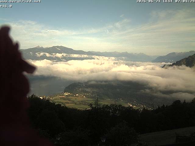 Archiv Foto Webcam Alpengasthof Bergfried