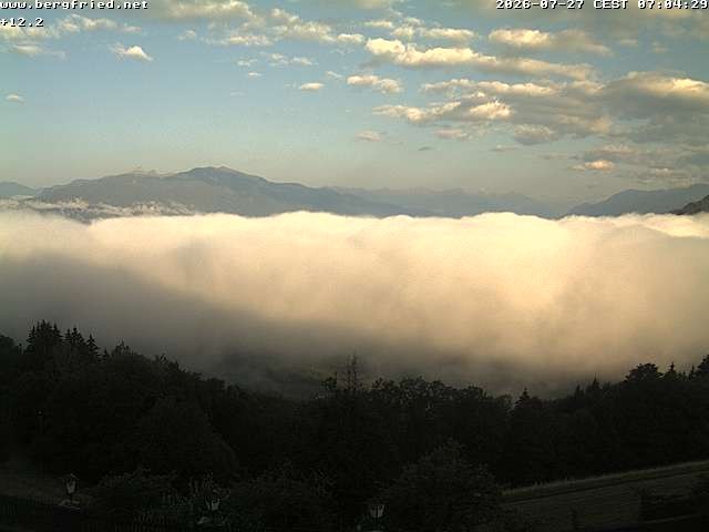 Archiv Foto Webcam Alpengasthof Bergfried