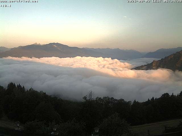 Archiv Foto Webcam Alpengasthof Bergfried