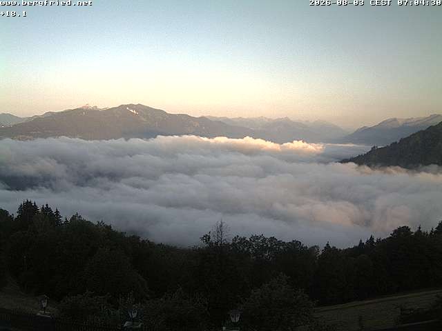Archiv Foto Webcam Alpengasthof Bergfried