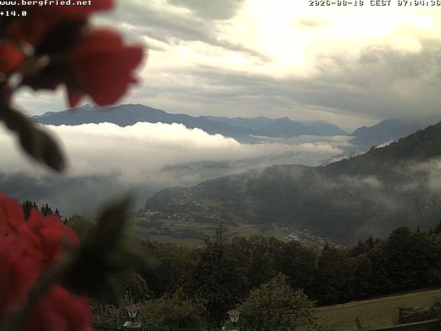 Archiv Foto Webcam Alpengasthof Bergfried