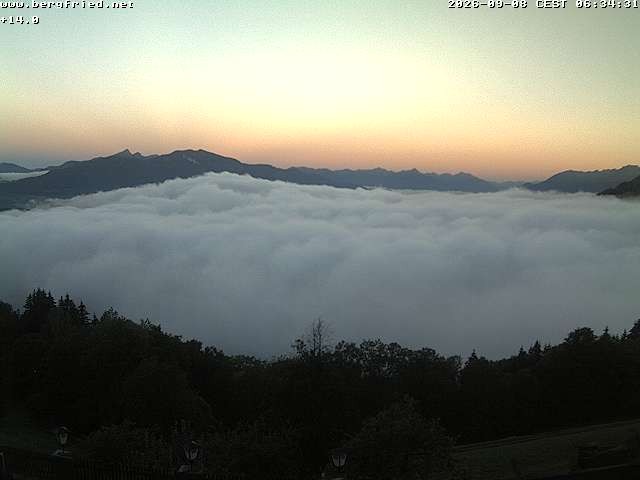 Archiv Foto Webcam Alpengasthof Bergfried