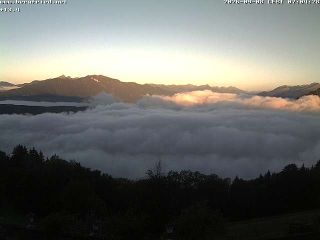 Archiv Foto Webcam Alpengasthof Bergfried