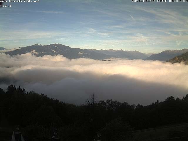 Archiv Foto Webcam Alpengasthof Bergfried