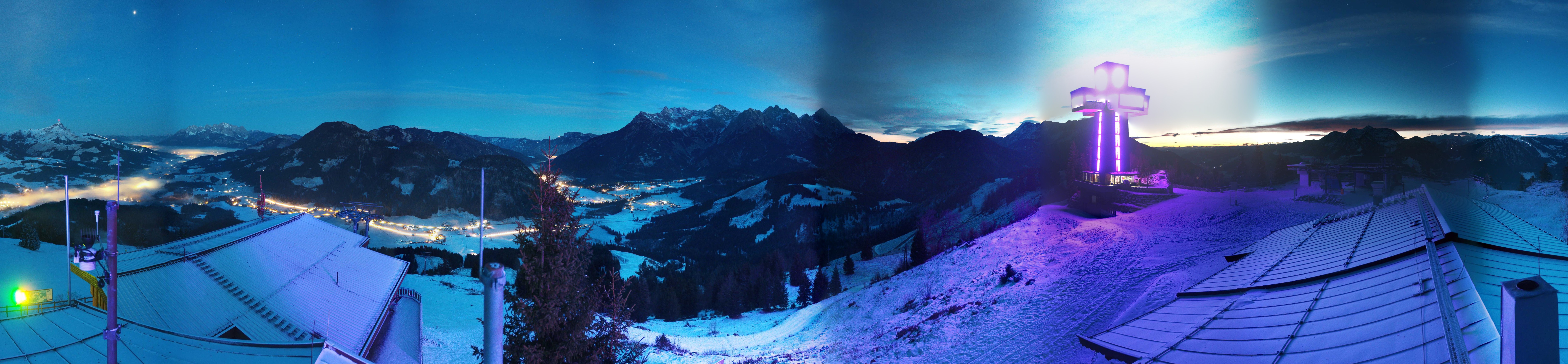 Archiv Foto Webcam Jakobskreuz im Pillerseetal