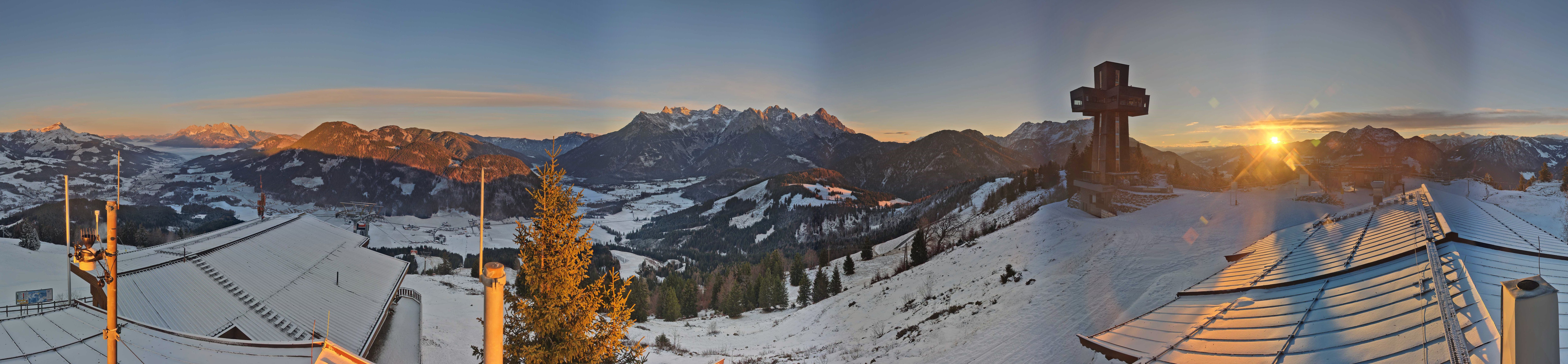 Archiv Foto Webcam Jakobskreuz im Pillerseetal