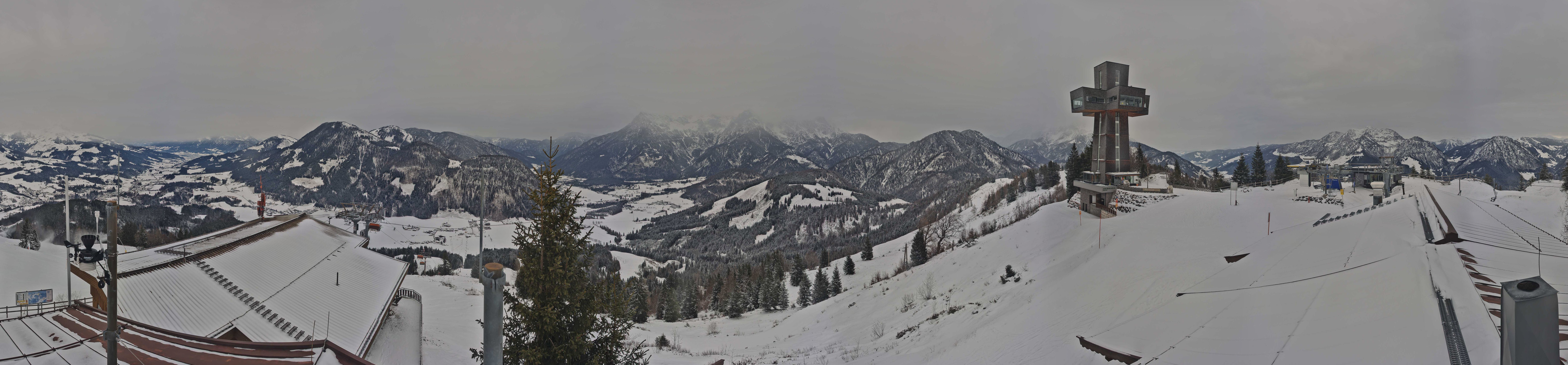 Archiv Foto Webcam Jakobskreuz im Pillerseetal