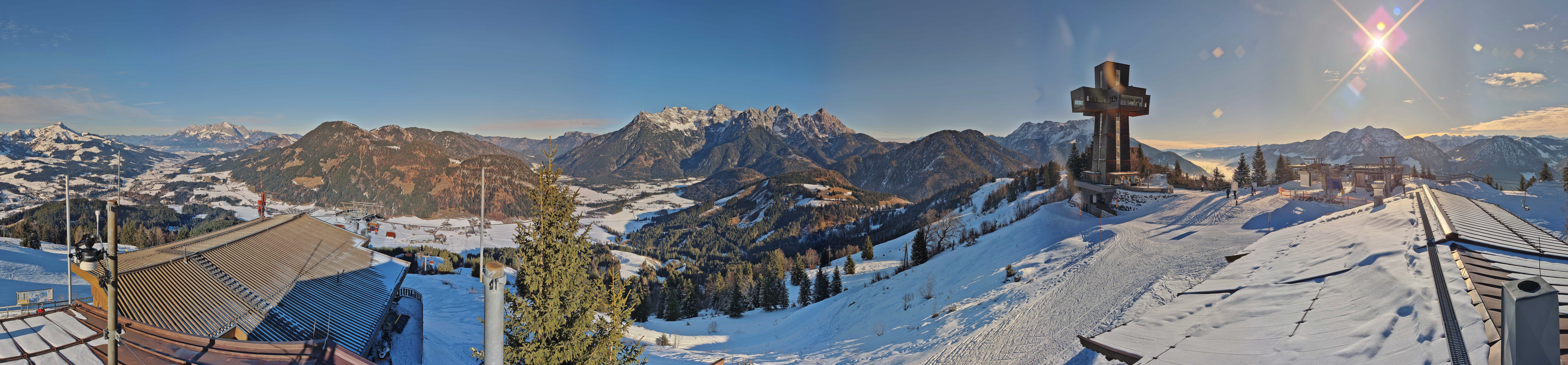 Archiv Foto Webcam Jakobskreuz im Pillerseetal