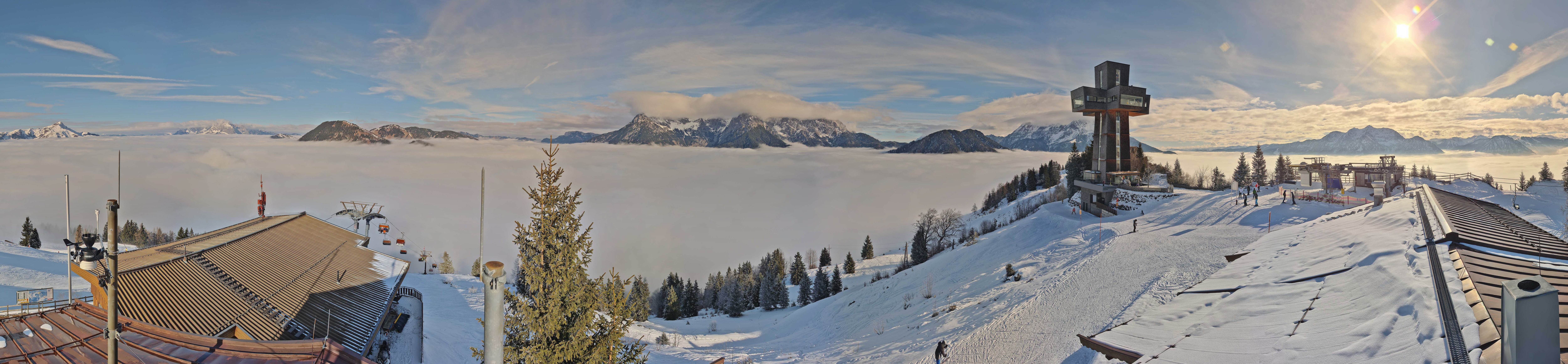 Archiv Foto Webcam Jakobskreuz im Pillerseetal