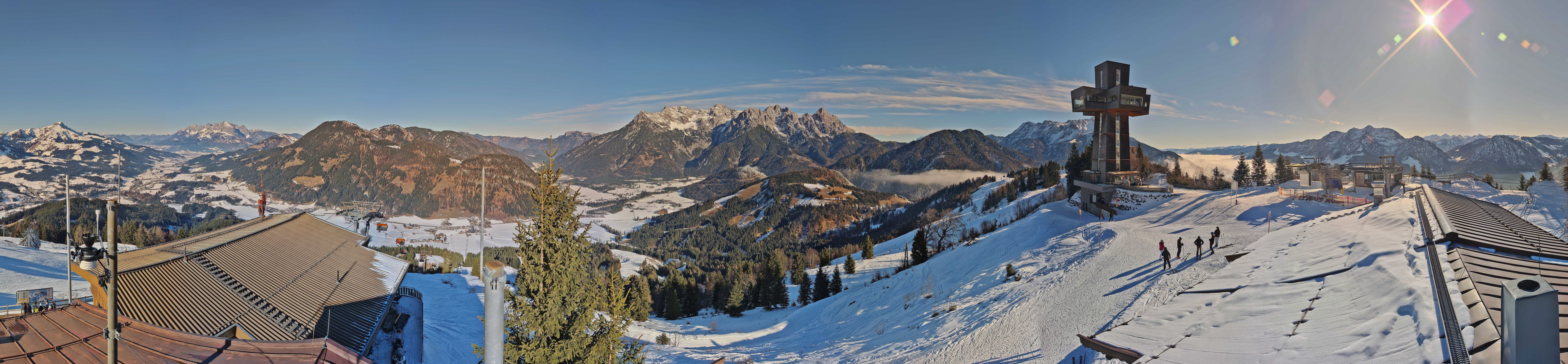 Archiv Foto Webcam Jakobskreuz im Pillerseetal