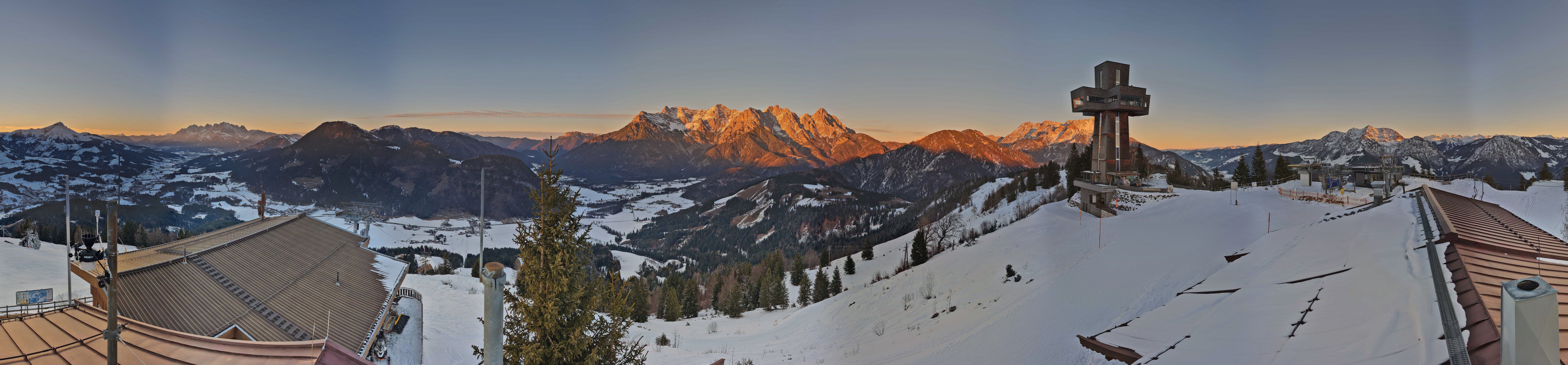 Archiv Foto Webcam Jakobskreuz im Pillerseetal
