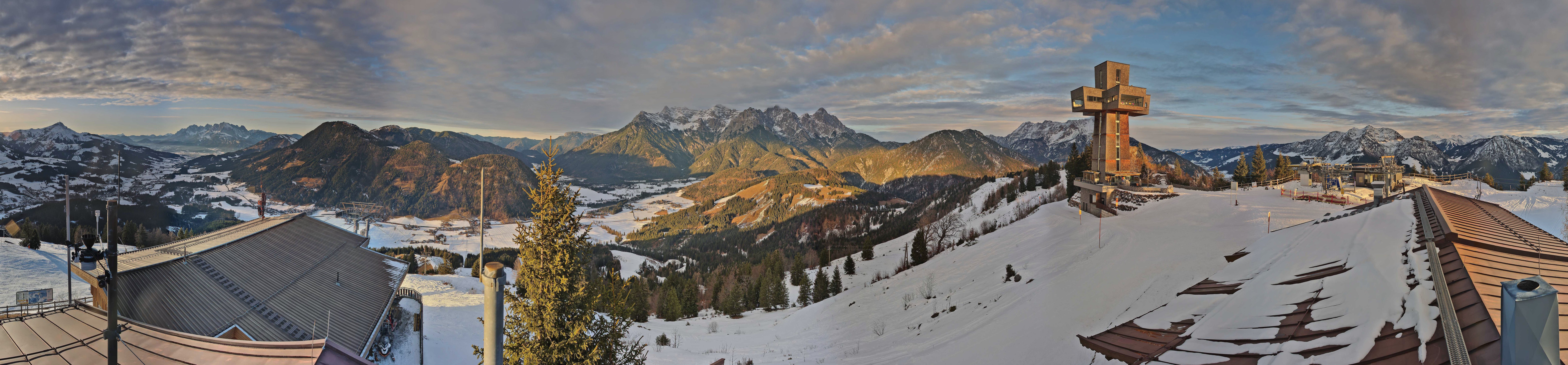 Archiv Foto Webcam Jakobskreuz im Pillerseetal