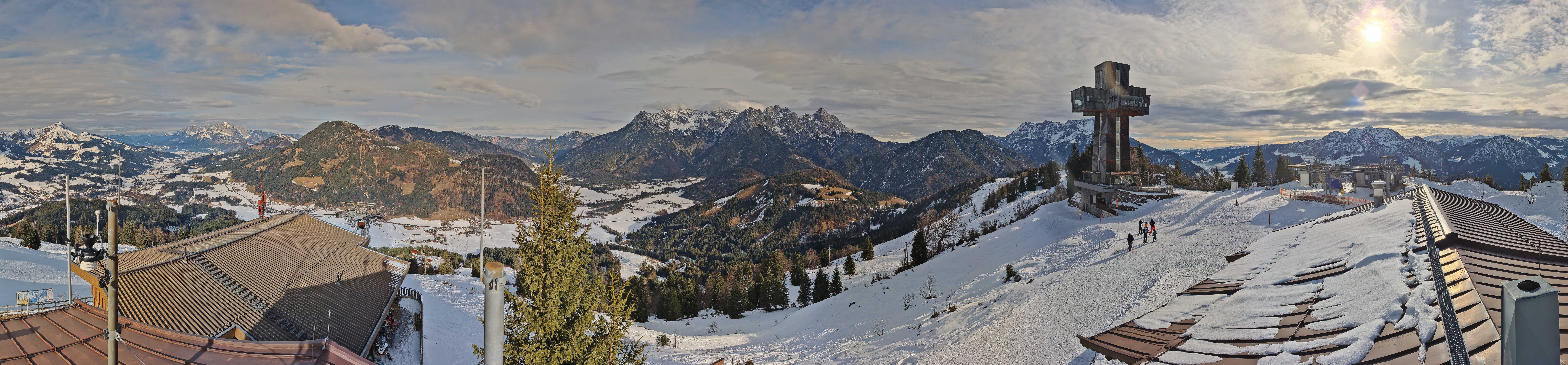 Archiv Foto Webcam Jakobskreuz im Pillerseetal