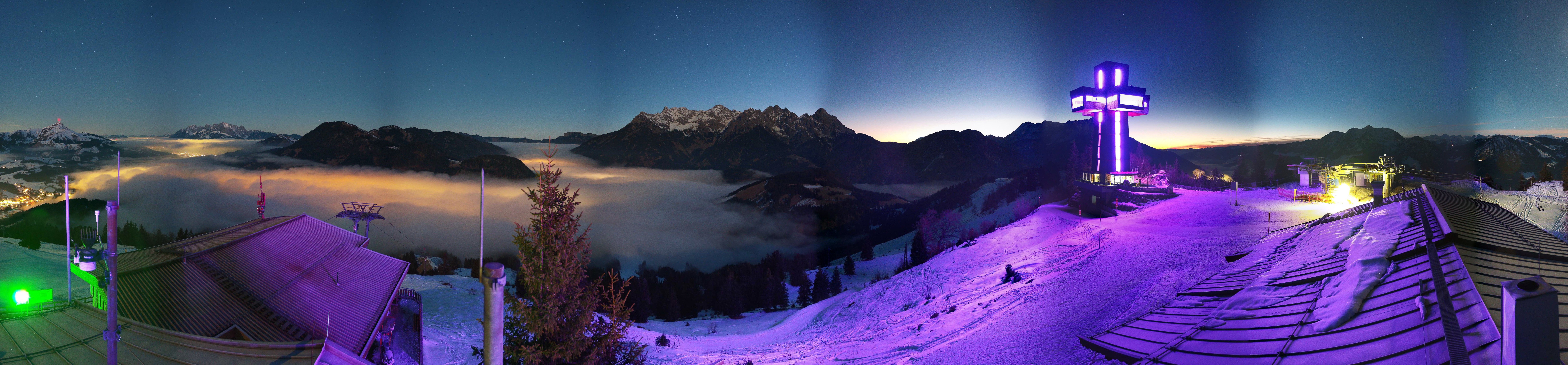 Archiv Foto Webcam Jakobskreuz im Pillerseetal