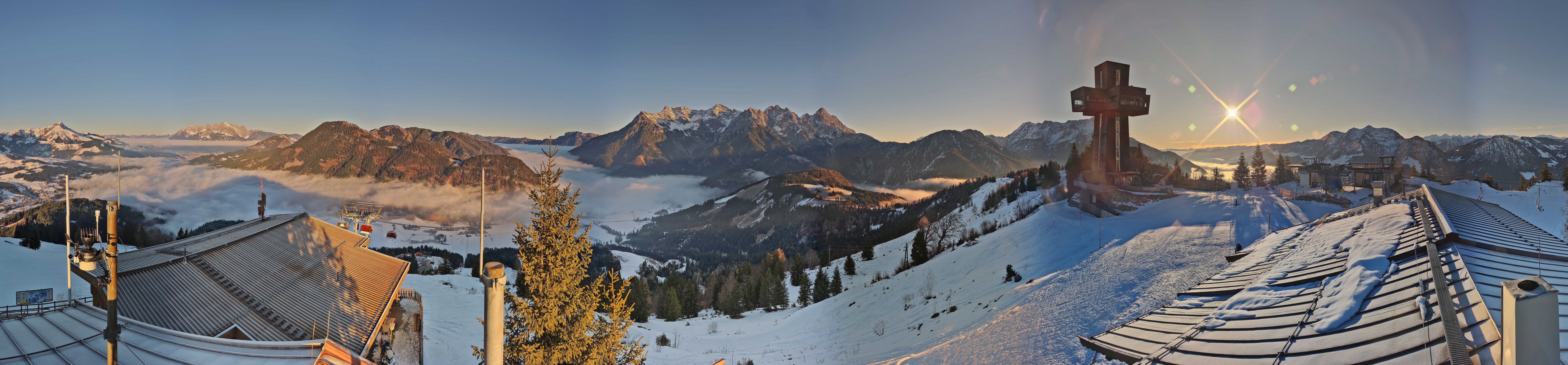 Archiv Foto Webcam Jakobskreuz im Pillerseetal