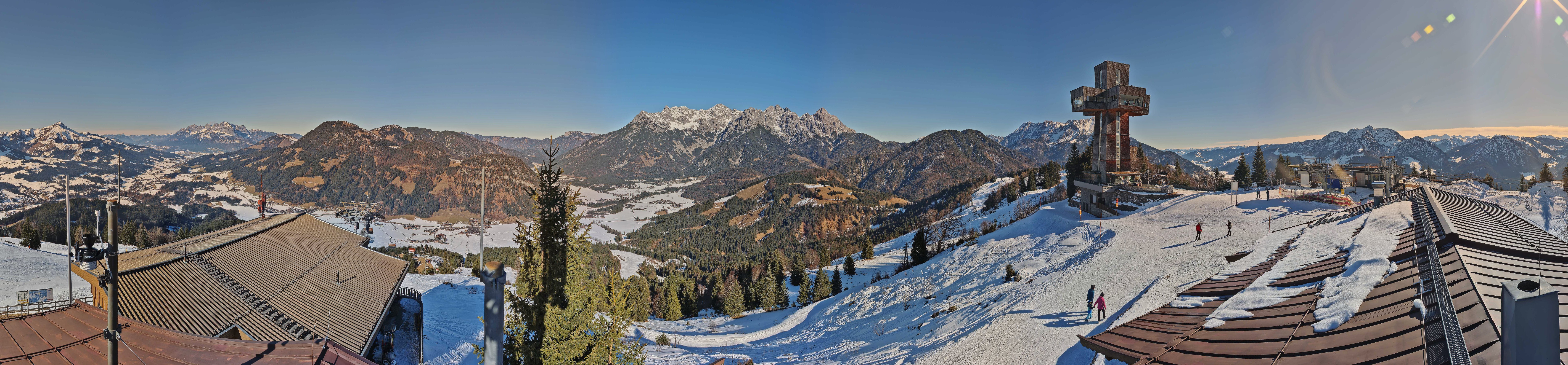 Archiv Foto Webcam Jakobskreuz im Pillerseetal