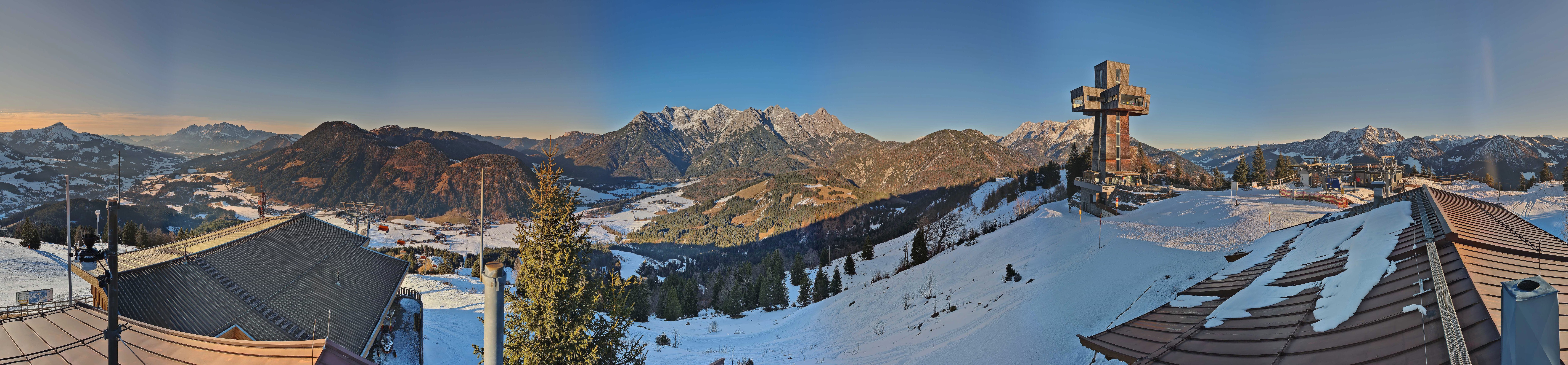 Archiv Foto Webcam Jakobskreuz im Pillerseetal