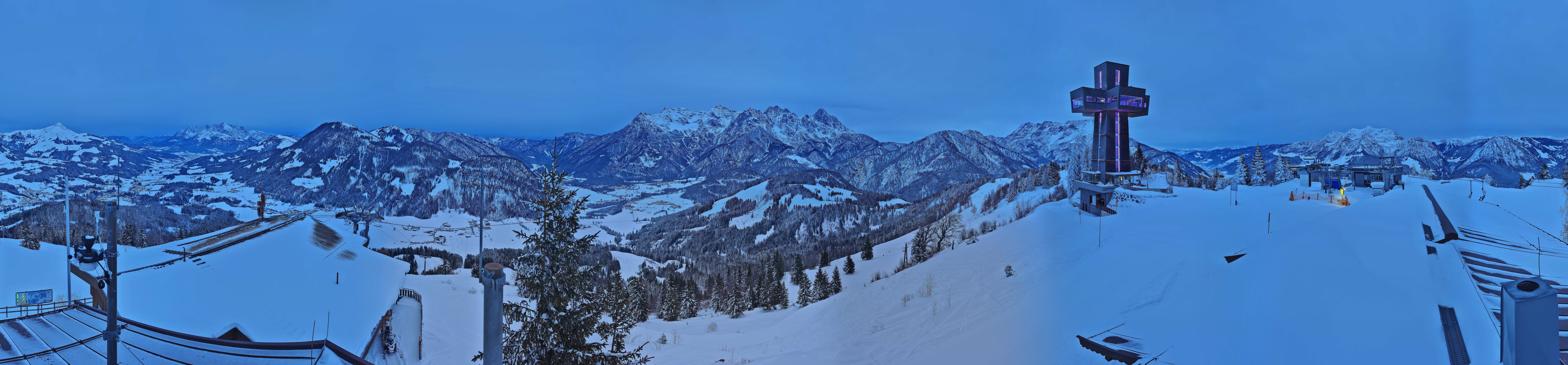 Archiv Foto Webcam Jakobskreuz im Pillerseetal