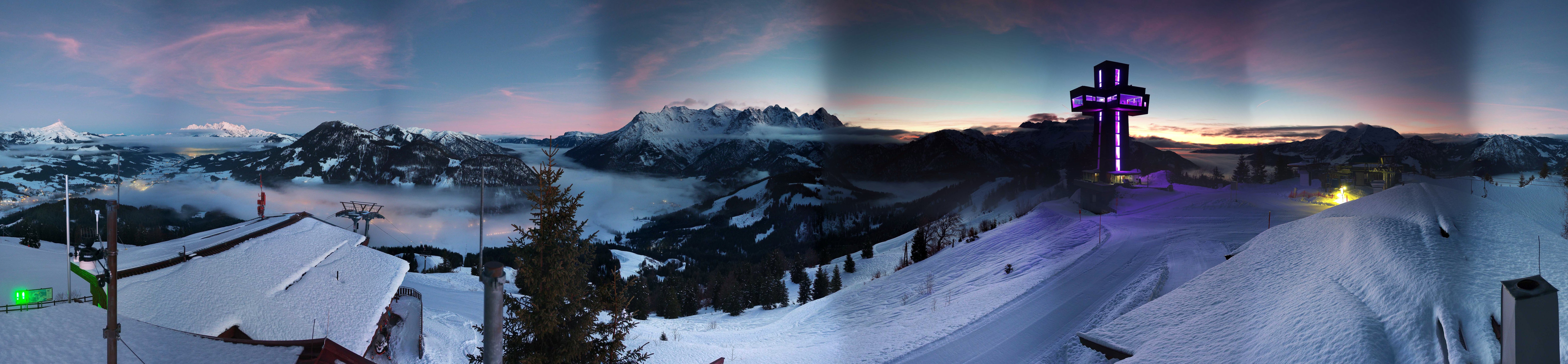 Archiv Foto Webcam Jakobskreuz im Pillerseetal