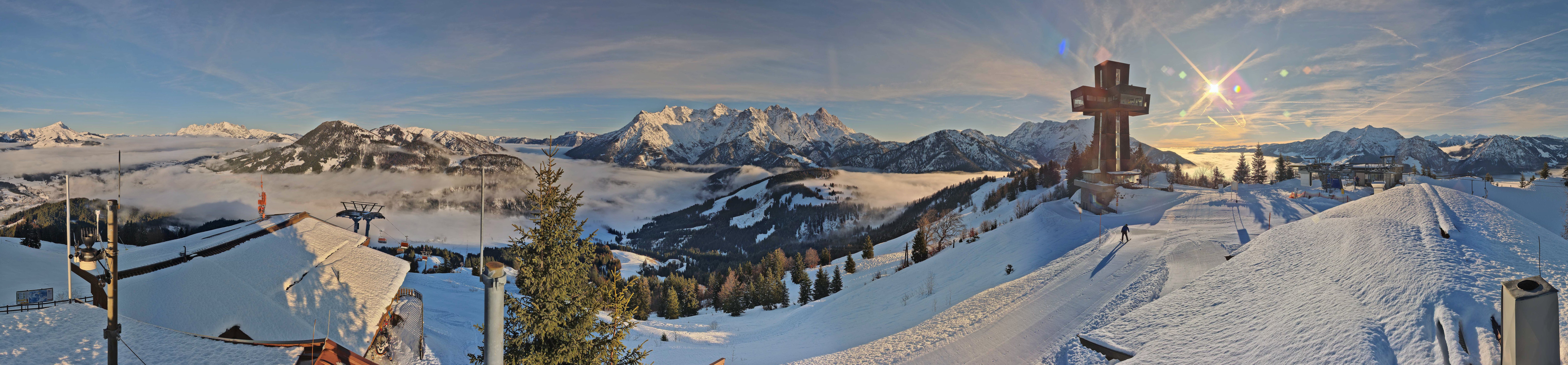Archiv Foto Webcam Jakobskreuz im Pillerseetal