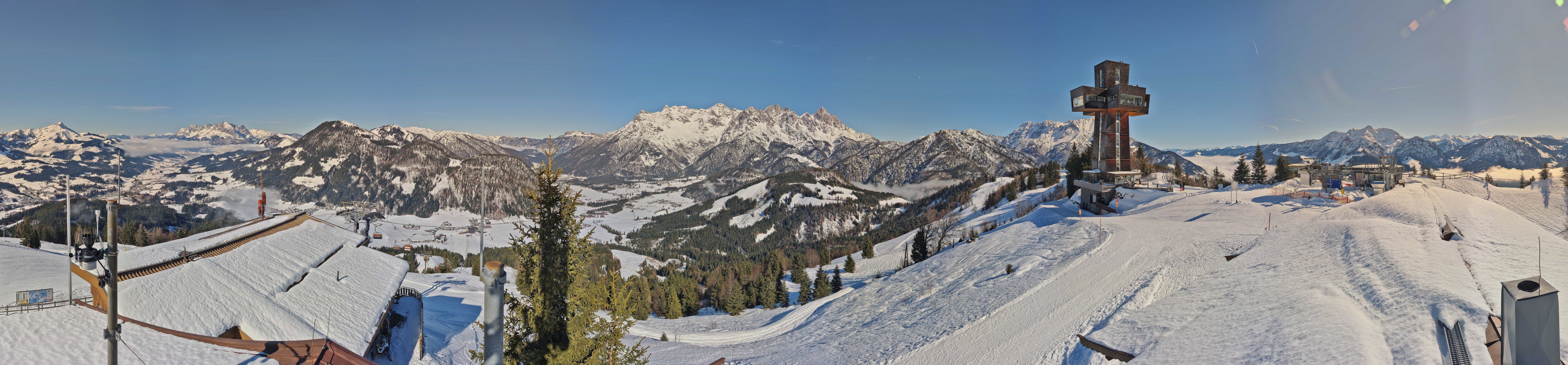 Archiv Foto Webcam Jakobskreuz im Pillerseetal