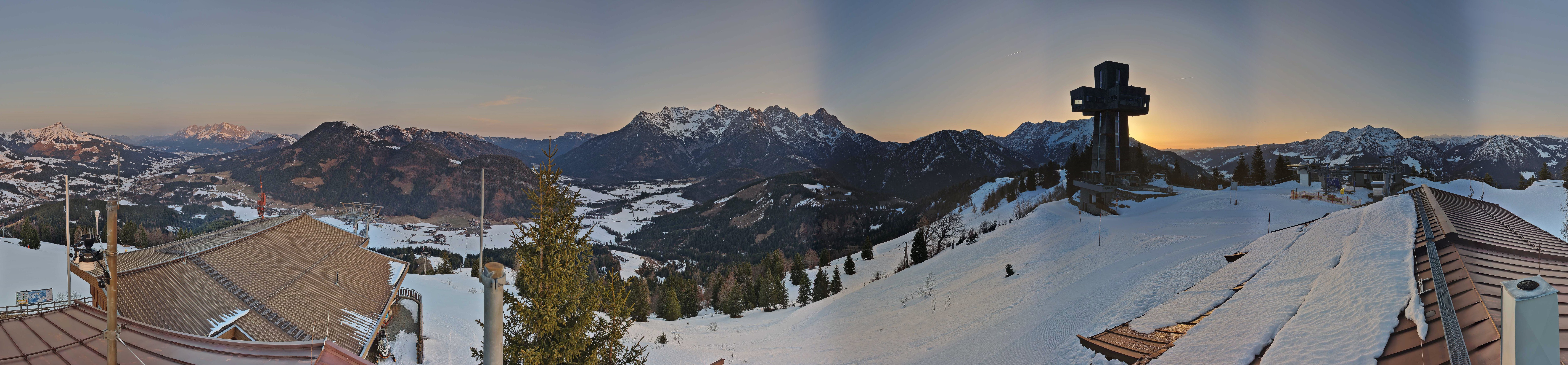 Archiv Foto Webcam Jakobskreuz im Pillerseetal