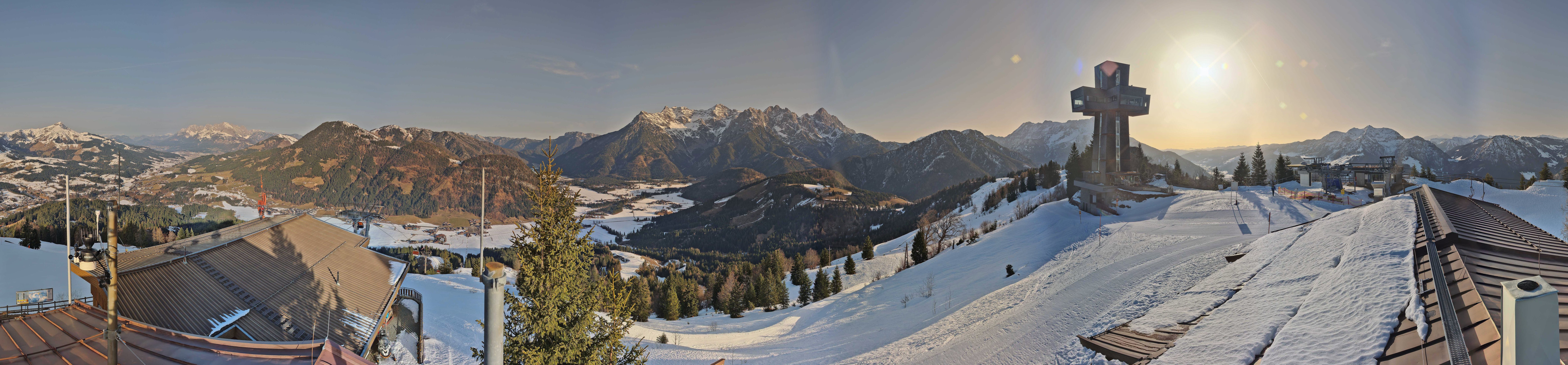 Archiv Foto Webcam Jakobskreuz im Pillerseetal