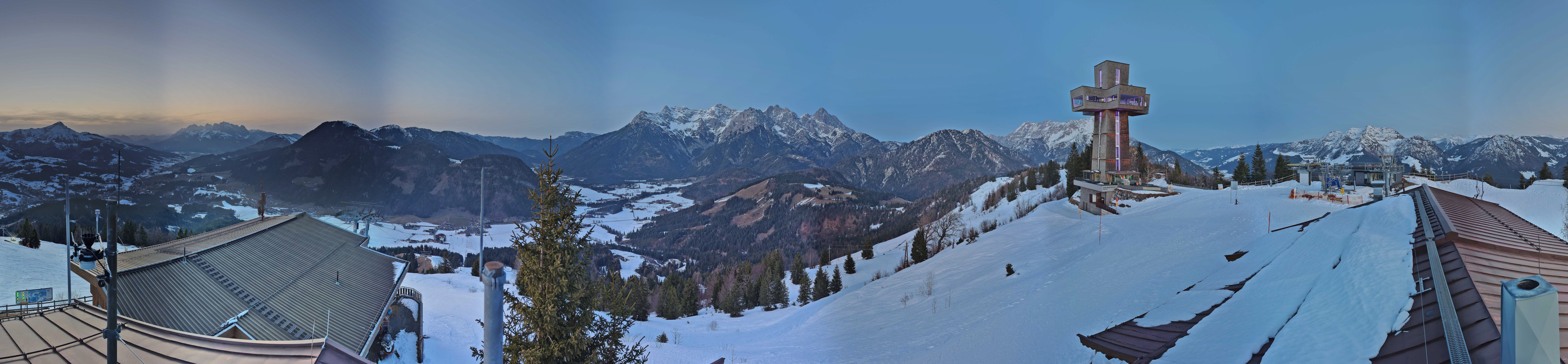 Archiv Foto Webcam Jakobskreuz im Pillerseetal