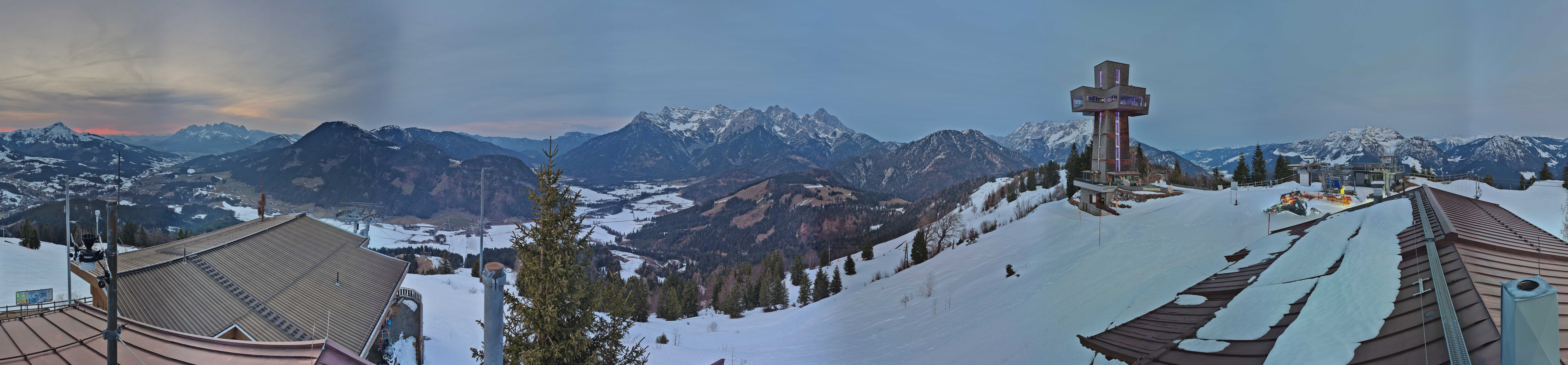 Archiv Foto Webcam Jakobskreuz im Pillerseetal