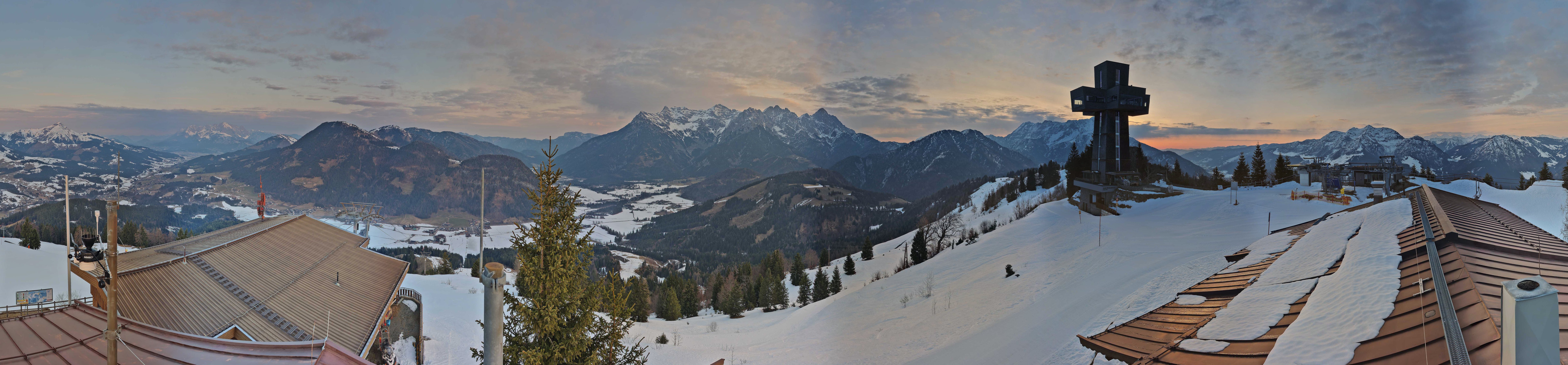 Archiv Foto Webcam Jakobskreuz im Pillerseetal