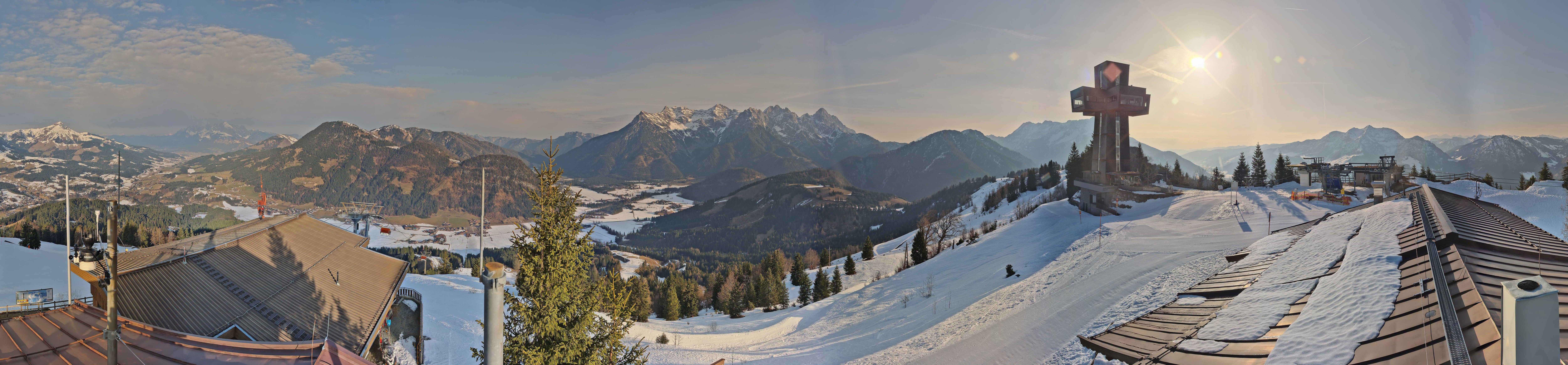 Archiv Foto Webcam Jakobskreuz im Pillerseetal