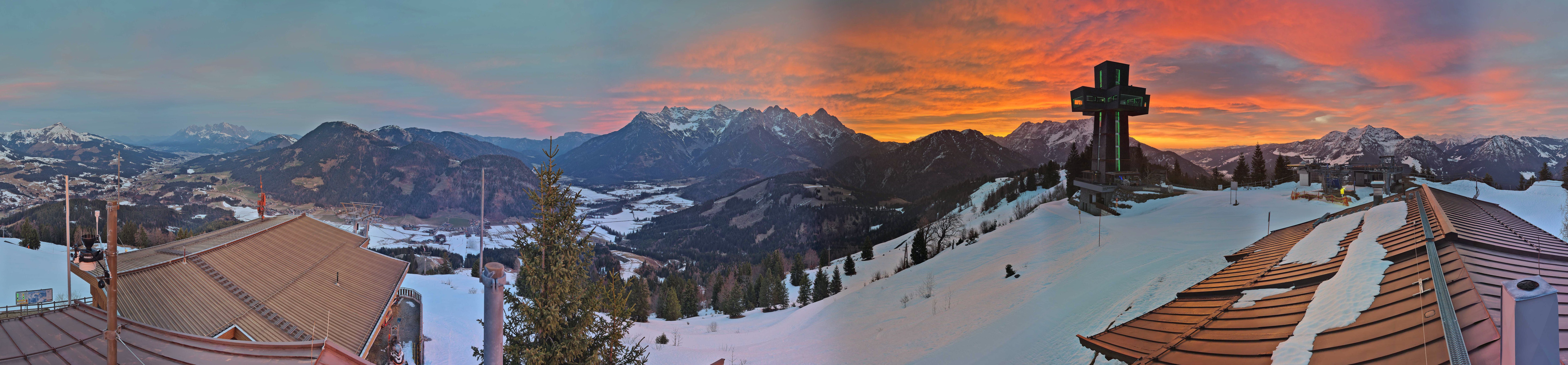 Archiv Foto Webcam Jakobskreuz im Pillerseetal