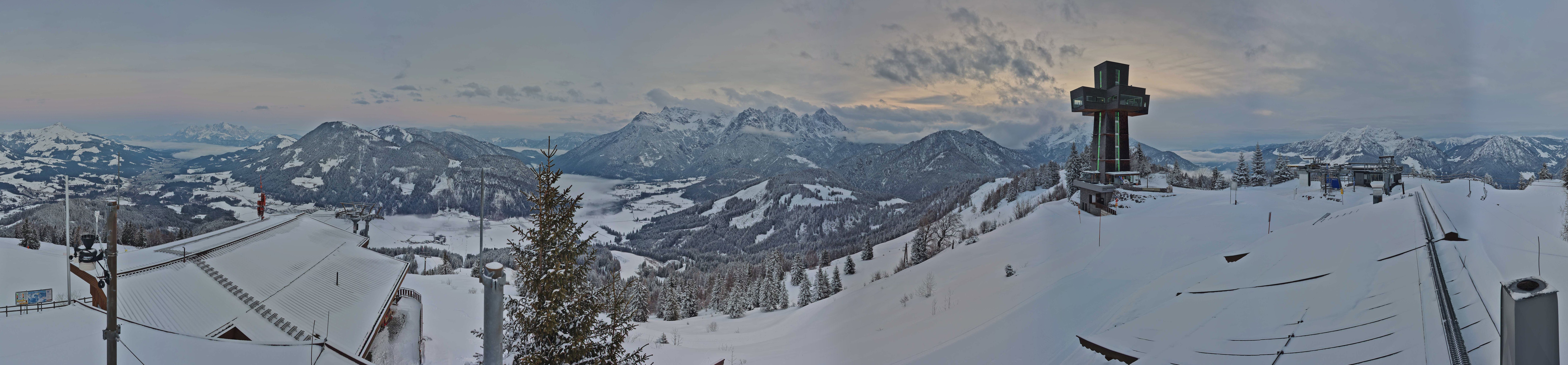 Archiv Foto Webcam Jakobskreuz im Pillerseetal